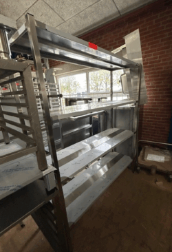 stålreol 1500x500x1800, demomodel - 14 dages garanti. Du kan tilkøbe 12 mdr. for 799 kr.