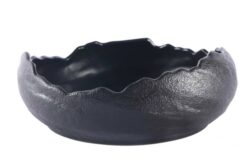 Skål Ø20x(h)7,2 cm i sort (redeformet), Finedine