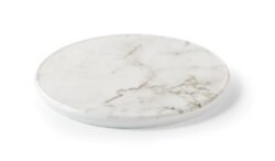 Melamin serveringsfad i marmor look Ø28 cm, Pujadas