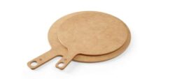 Pizzatallerken i træ med håndtag Ø24,5 cm, Hendi (udgår)