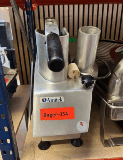 Amitek grøntsnitter, brugt - 14 dages garanti. Du kan tilkøbe 12 mdr. for 799 kr.