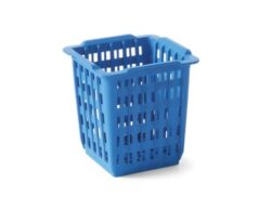 Bestikkurv i blå 12,5x8,4x(H)13,5 cm, Hendi