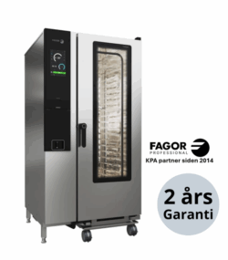 Industriovn 20 stik - Fagor ** DAMPGENERATOR / BOILER ** m/ touch og vaskesystem APW-201-ER SW T,