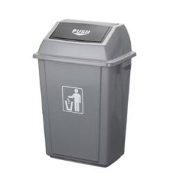 Skraldespand med "Skublåg" 40L, Eagle (udgået)