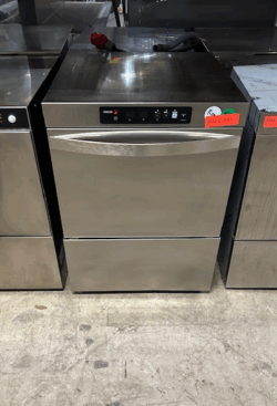 underbordsopvasker fra Fagor model cop-504, brugt - 14 dages garanti. Du kan tilkøbe 12 mdr. for 799 kr.