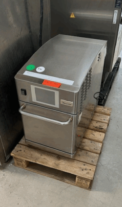 merrychefovn, brugt - 14 dages garanti. Du kan tilkøbe 12 mdr. for 799 kr.