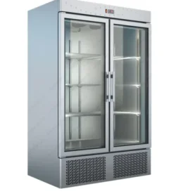 Fryseskab med 2 glaslåger i hvid, UPF 137 - BASIC **NS-25**