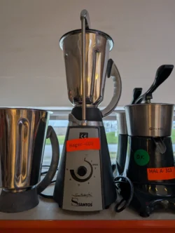 Blender fra Santos med stålkande - 14 dages garanti. Du kan tilkøbe 12 mdr. for 799 kr.