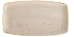 Stonecast Nutmeg Cream oblong 34,5 x 18,5 cm, Churchill