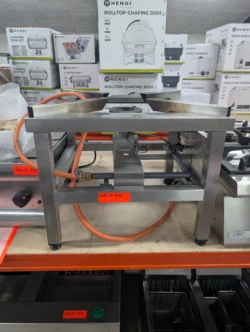 Kogeskammel til gas fra Asber brugt - 14 dages garanti. Du kan tilkøbe 12 mdr. for 799 kr.