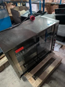 Kyllingegrill fra Bartcher brugt - 14 dages garanti. Du kan tilkøbe 12 mdr. for 799 kr.