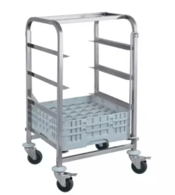 Stikvogn til opvaskebakker – 4 stik