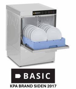 Underbordsopvasker BASIC, God industriopvasker, simpel betjening