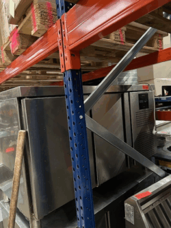 Kølebord med 2 låger fra fagor, brugt (står i halC)