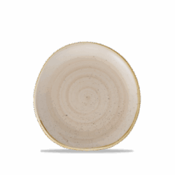 Stonecast Nutmeg Cream organic tallerken 18,6 cm, Churchill