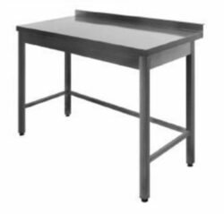 Stålbord DSR, 600mm dyb i mange længder