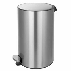 Como affaldsspand 12L m/fodpedal, Steelfunction
