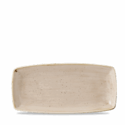 Stonecast Nutmeg Cream oblong 29,5 x 15 cm, Churchill