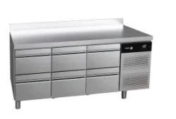 ACP-3G HHH NS m/ 2 års garantiKølebord med 6 skuffer, uden bagkant - Fagor