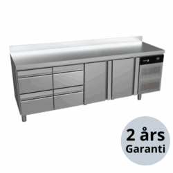 Kølebord med 4 skuffer og 2 skabe, ACP-4G HHDD - Fagor