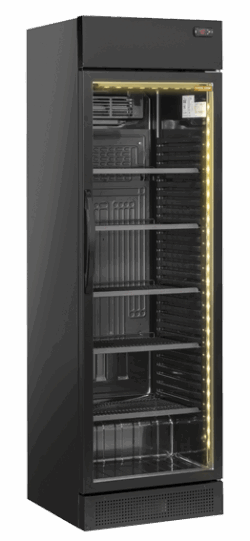 Flaskekøleskab i sort, Coolhead