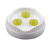 Dispenserhætte pk á 6 stk m/ 3 ventiler, FIFO