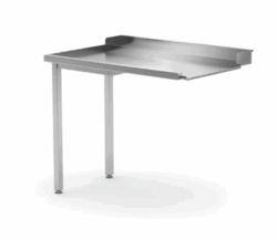 Tørrebord til højre side (krog i venstre) 1000x700x(h)850, Hendi