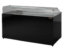 Puntok køledisk 2,23 m, højde 1224 mm, Sort ral 9005