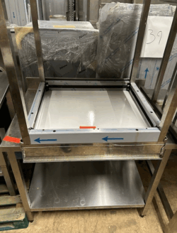 stålbord 800x700x850 brugt