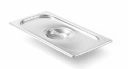 Låg i stål til gastrobakke 1/1 fra Hendi