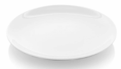 Bianco flad tallerken 30 cm (uden fane), Finedine