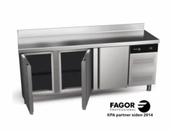 CCP-3G, Kølebord med 3 døre, (med bagkant) Fagor