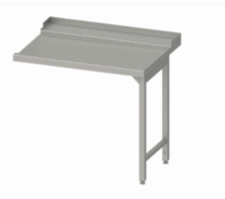 Tørrebord med vaskekrog i venstre side, stalgast: