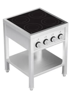 Induktionkogebord 4 blus, 14 kw COMBISTEEL SEMIPROFF Partivare