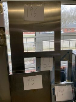 RESTSALG - Bordplade med udskæring 2000x660 mm