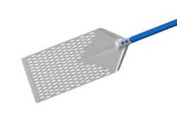 Pizzaspade perforeret 23x40x60 cm, Gi-metal (restsalg)