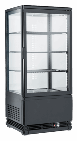 Kølemontre / kagemontre i sort, Coolhead