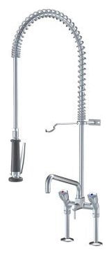 To-huls Armatur med spulearm - KWC