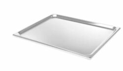 Gastrobakke i stål 2/1 20 mm