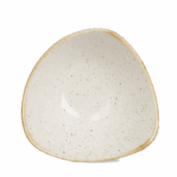Stonecast Nutmeg Cream trekantet skål 18 cm, Churchill