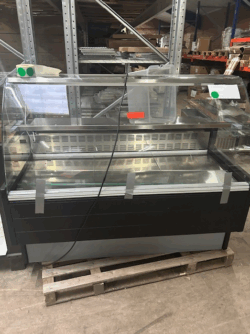 køledisk kibuk 150cm til ekstern kompressor, brugt - 14 dages garanti. Du kan tilkøbe 12 mdr. for 799 kr.