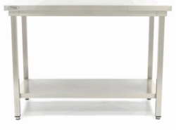 Stålbord 2000x700 uden bagkant BASIC PARTIVARE