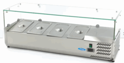 Køleopsats 120 cm, 1/3 gn med glasopsats PARTIVARE