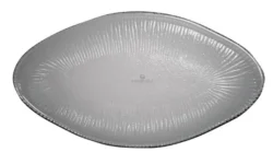 Bamboo Glass Dusk oval glasfad 30x16,2 cm, Churchill