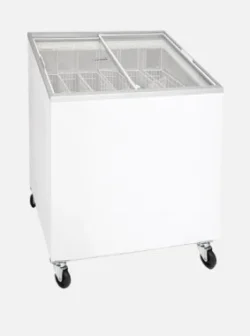 Kummefryser med glaslåg fra Coldera / Klimasan (leveres eksl. kurve)