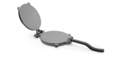 Tortilla presser i sort støbejern Ø25,5 cm, hendi