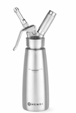 Sifonflaske i rustfristål 0,5L