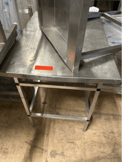 stålbord 1000x700x850 brugt