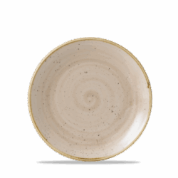 Stonecast Nutmeg Cream flad tallerken 16,5 cm, Churchill