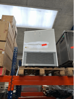 Kummefryser med glastop, brugt